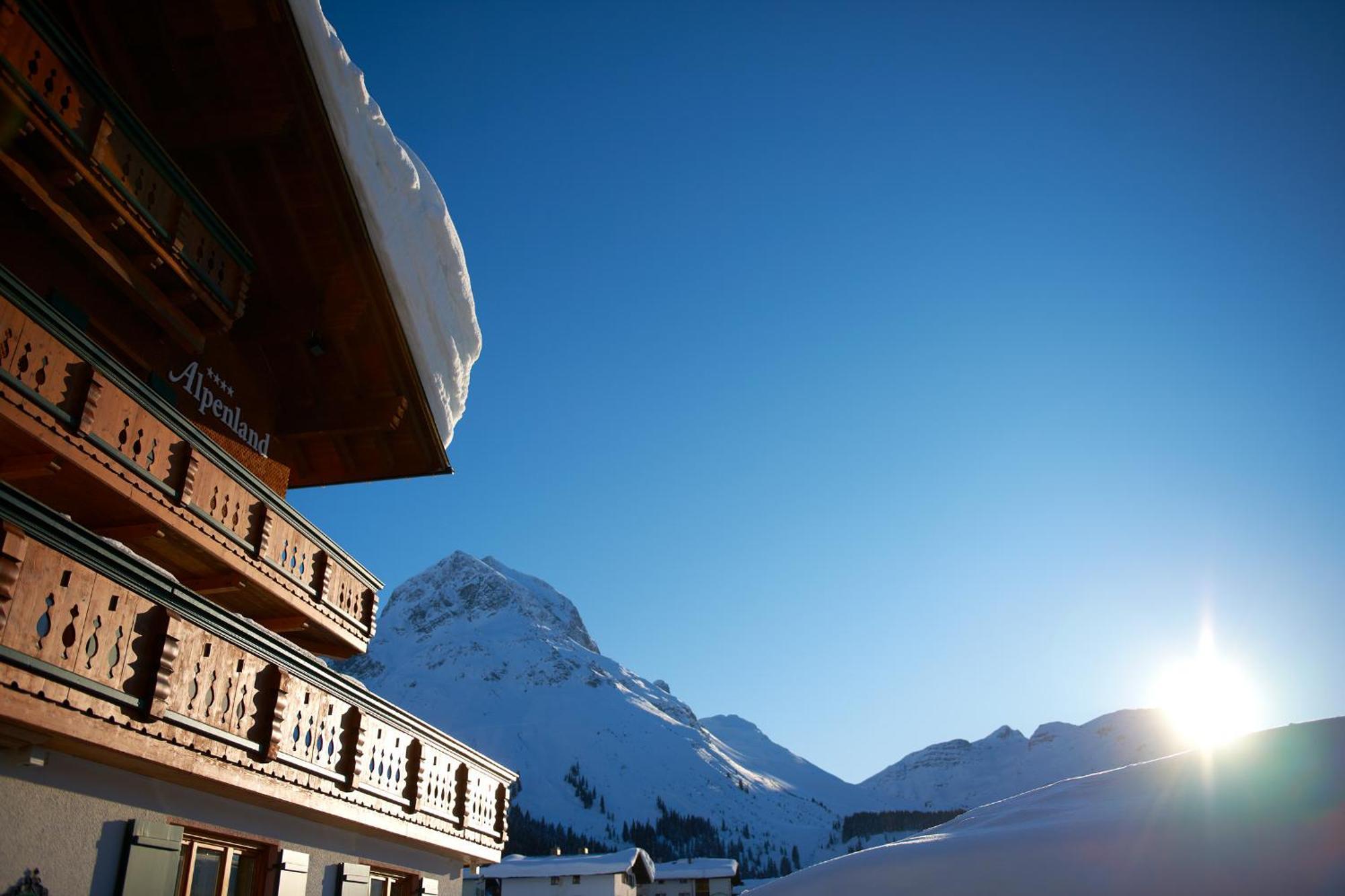 Alpenland - Das Feine Kleine Hotel Лех ам Алберг Екстериор снимка